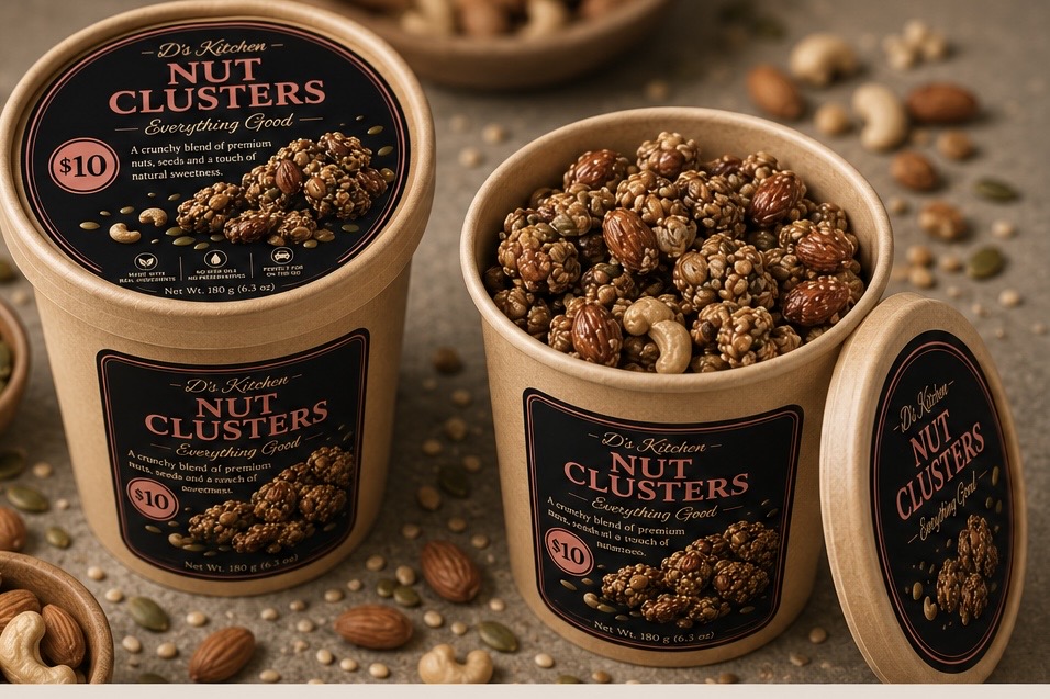 D’s Specialty Nut Clusters-Mixed Nuts & Sesame